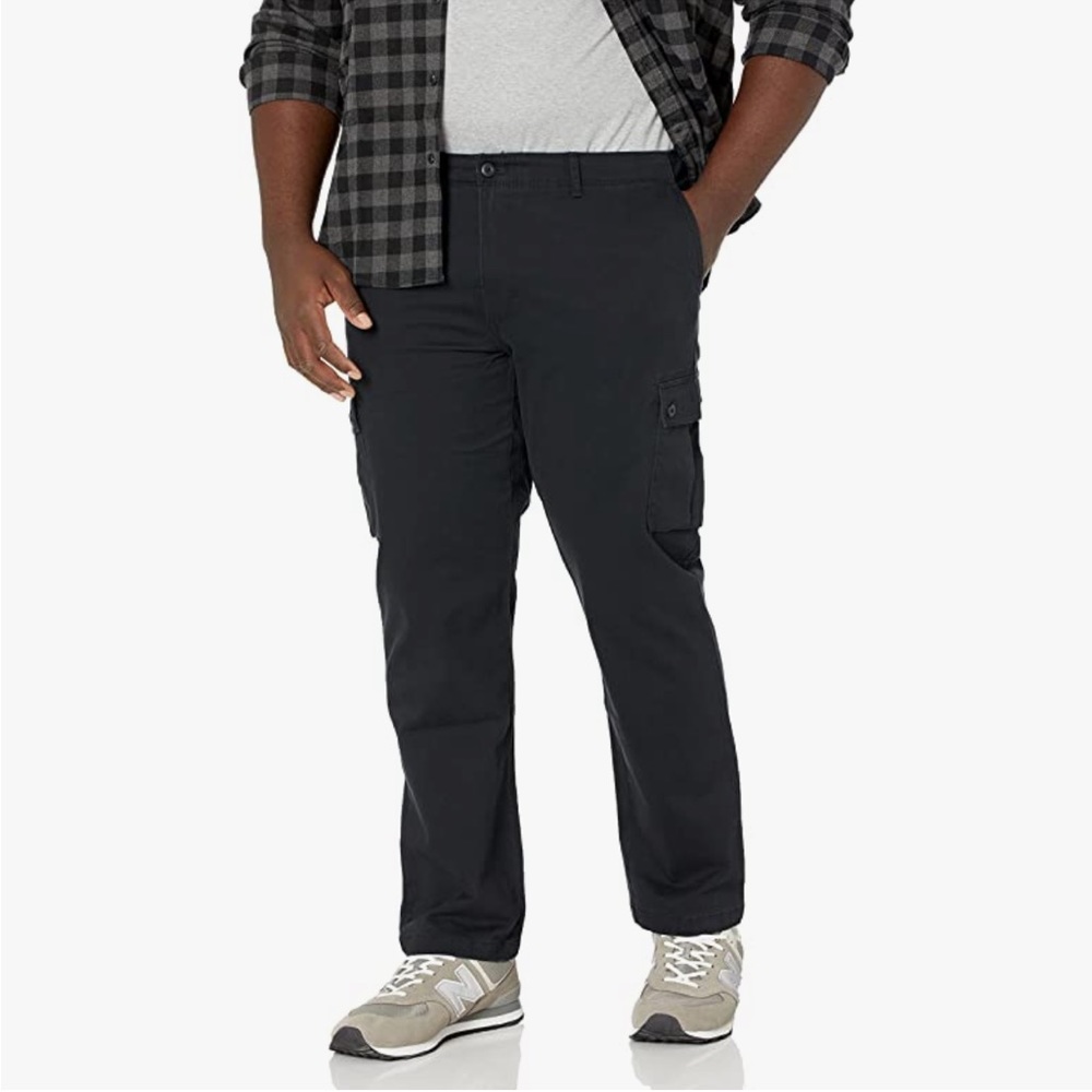 Black cargo pants
